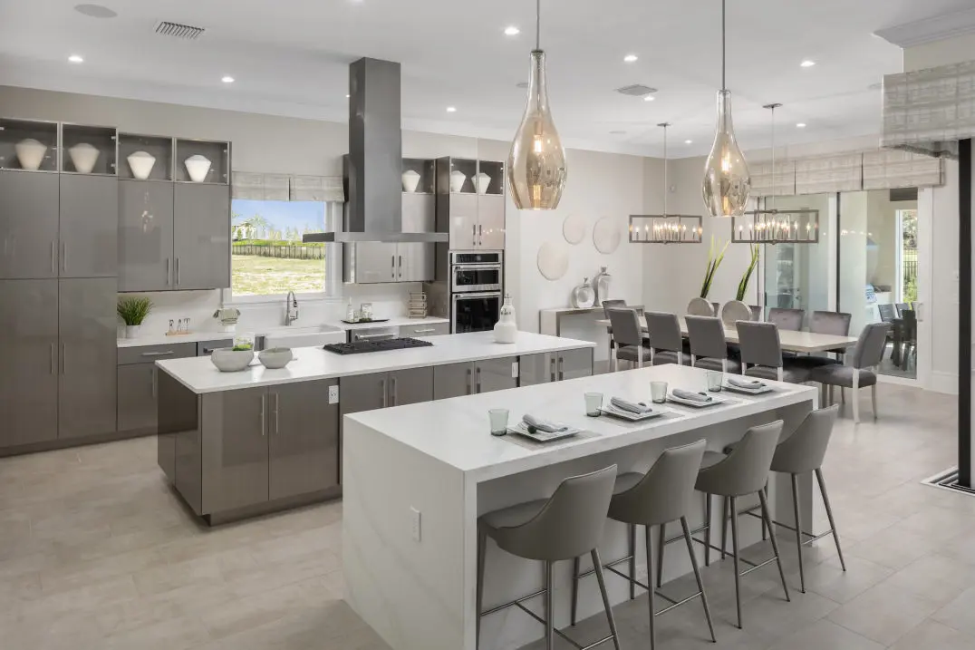 The kitchen of 1045 Jack Nicklaus Court in Bear's Den at Reunion Resort, a home sold by Story Group.