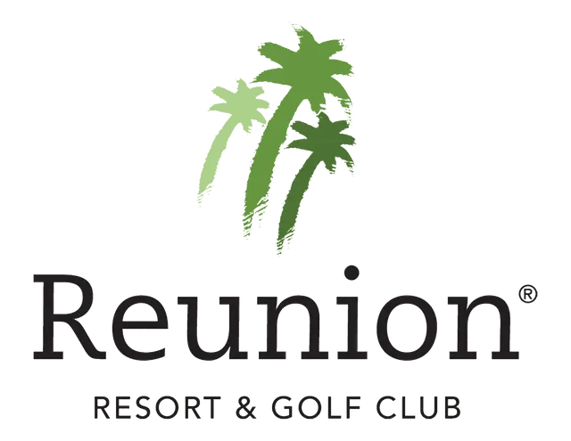 Reunion Resort & Golf Club logo.